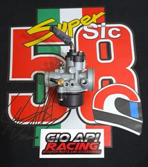 Καρμπυρατέρ Dellorto PHVA ED 17.5mm Για Piaggio/Gilera/Vespa/Aprilia/Derbi 50-80cc Δίχρονα Μοντέλα Καινούργιο Γνήσιο