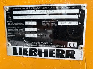 Εκσκαφέας Με Ερπύστριες Liebherr 2016 R946 ΝLC-thumb-4