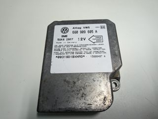 ΕΓΚΕΦΑΛΟΣ / ΜΟΝΑΔΑ ΕΛΕΓΧΟΥ ΑΕΡΟΣΑΚΟΥ VOLKSWAGEN GOLF ( VW5 )  ME ΚΩΔΙΚΟ   VW  6Q0 909 605 A ,   SME  5WK4 2867