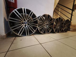 Ζάντες BMW 19" ασύμμετρες 5/112 γνησιες mod. 664/M