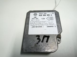ΕΓΚΕΦΑΛΟΣ / ΜΟΝΑΔΑ ΕΛΕΓΧΟΥ ΑΕΡΟΣΑΚΟΥ VOLKSWAGEN GOLF ( VW5 )  ME ΚΩΔΙΚΟ   VW  6Q0 909 605 A ,   SME  5WK4 2867