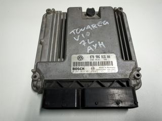 ΕΓΚΕΦΑΛΟΣ / ΜΟΝΑΔΑ ΕΛΕΓΧΟΥ ΚΙΝΗΤΗΡΑ VOLKSWAGEN (VW) TOUAREG V10 ME ΚΩΔΙΚΟ 070 906 016 AA ,   DIESEL EDC16U1 ,   BOSCH 0 281 011 481 ,