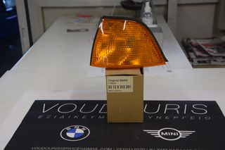 Γνήσιο BMW Φλας Εμπρός Αριστερά Κίτρινο – E36 Coupe / Cabrio – 61138353281 – Καινούργιο (NOS)