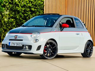 Abarth 595C 2015 Turismo BiTone Αυτόματο Cabrio δέρμα Android Auto Apple CarP