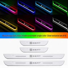 Seat Logo Φωτιζόμενα Μαρσπιέ Πόρτας (4τμχ) Dynamic Ambient Light 11 εφέ Φωτισμού ασύρματη εγκατάσταση