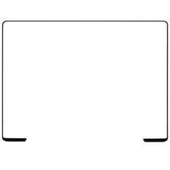 LCD Screen Middle Frame Rubber Bezel για Apple MacBook Pro 16" M1 A2485 A2780 A2991 A2141 2021 EMC 3651 3347 ( Κωδ.1-APL0227 )
