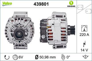 ΔΥΝΑΜΟ 14V 220A SPRINTER (906) για Mercedes-Benz S-Class 2005 2013