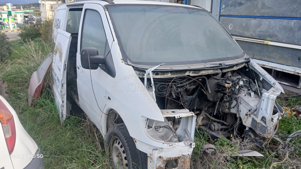 Κλούβα Mercedes-Benz 1998 vito 110D ME ΧΑΡΤΙΑ ΜΕ ZHMIA
