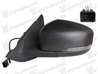 ΚΑΘΡΕΦΤΗΣ ΜΗΧΑΝΙΚΟΣ (ΜΕ ΦΛΑΣ) (12H/2P) (CONVEX) (Α ΠΟΙΟΤΗΤΑ) ΑΡ για DACIA SPRING '21-