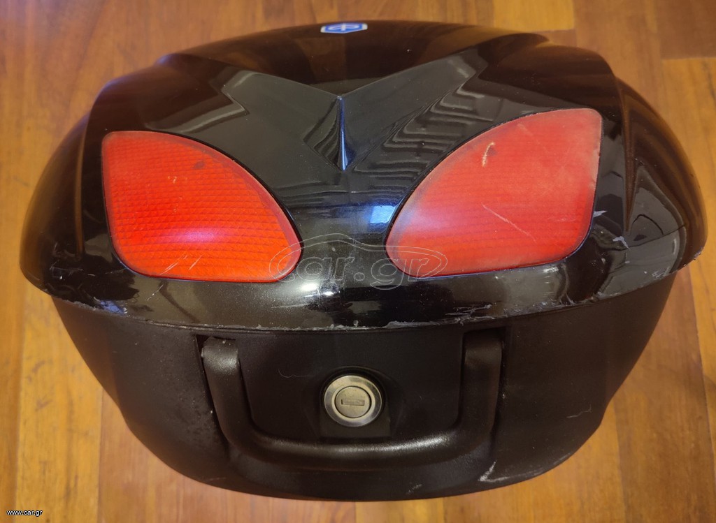 Γνήσιο Μαύρο Βαλιτσάκι Piaggio 46lt