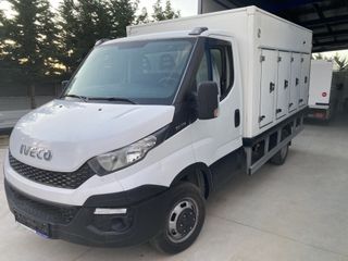 Παγωτατζίδικο Iveco 2016 Daily 150 ΔΙΠΛΟ ΤΡΟΧΟ ΜΕ ΕΡΑΣΙΤΕΧΝΙΚΟ ΔΙΠΛΩΜΑ 3,5 ΤΟΝΩΝ-thumb-46
