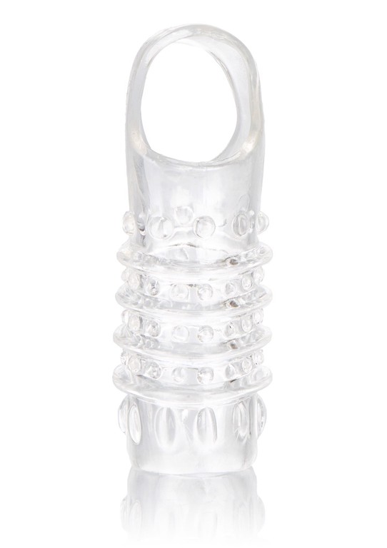 Calexotics Girth Enhancer Soft Textured with Scrotum Support