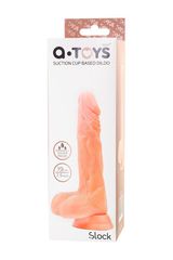 Ρεαλιστικό Dildo με Όρχεις και Βεντούζα Flesh 19cm