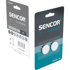 Buttoncell Lithium Sencor SBA CR2025 Τεμ. 2-thumb-1