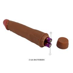 Baile Barbara Dwarf Δονητής 21cm Καφέ-thumb-2