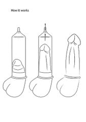 Shots Pumped Automatic Luv Pump Black 20cm-thumb-9