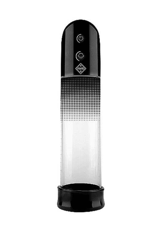 Shots Pumped Automatic Luv Pump Black 20cm