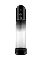 Shots Pumped Automatic Luv Pump Black 20cm