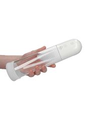 Shots Pumped Automatic Luv Pump Transparent 20cm-thumb-8