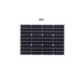 Μονοκρυσταλλικό ηλιακό πάνελ - Solar Panel - 50W - 676128-thumb-1