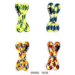 Παιχνίδι σκύλου κόκκαλο από σχοινί - 15cm - 12pcs - 550502