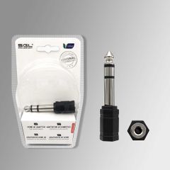 Αντάπτορας ήχου Jack 6.3mm σε 3.5mm - 1856-1 - 098920