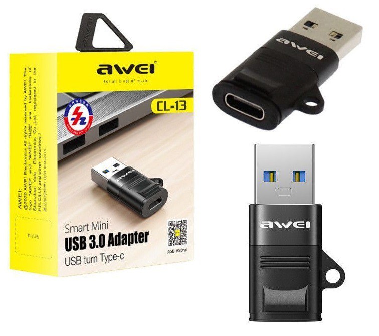 Αντάπτορας USB-A σε Type-C - CL-13 - AWEI - 888094