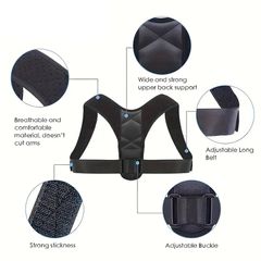 Ζώνη-ορθοστάτης πλάτης - Posture Correction Belt - 521005-thumb-1