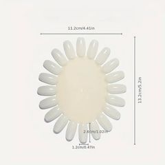 Παλέτα δειγματολόγιο νυχιών 20 θέσεων - 10pcs - SK01 - 121194