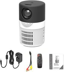 Φορητός Mini προτζέκτορας - YT400 - 1080p - 884423 - Black