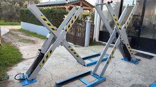 ΑΝΥΨΩΤΙΚΟ ΨΑΛΙΔΩΤΟ ΕΥΘΥΓΡΑΜΜΙΣΗΣ RAVAGLIOLI 3000ΚG ΤΡΙΦΑΣΙΚΟ MADE IN ITALY ΣΕ ΠΑΡΑΠΟΛΥ ΚΑΛΗ ΚΑΤΑΣΤΑΣΗ