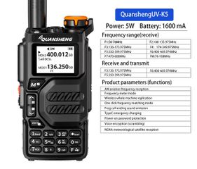 Φορητός πομποδέκτης UHF/VHF - UVK5 - Quansheng - 512153