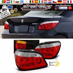 ΠΙΣΩ ΦΑΝΑΡΙΑ DYNAMIC LED BMW E60 (2003-2007) | Street Boys - Car Tuning Shop |