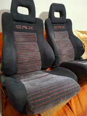Honda CRX καθίσματα μπροστινά (ΧΩΡΙΣ βάσεις)