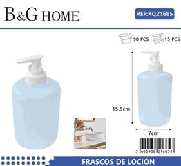 Θήκες κρεμοσάπουνου Dispenser πλαστικές - Σετ 5pcs - Light Blue - 21685