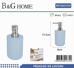 Θήκες κρεμοσάπουνου Dispenser πλαστικές - Σετ 5pcs - Light Blue - 21679