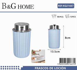 Θήκες κρεμοσάπουνου Dispenser πλαστικές - Σετ 5pcs - Light Blue - 21667