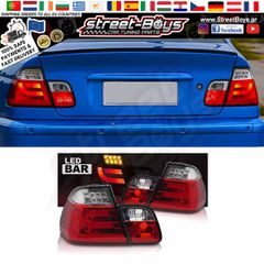 ΠΙΣΩ ΦΑΝΑΡΙΑ LED BAR BMW E46 SEDAN (2001-2005) | Street Boys - Car Tuning Shop |