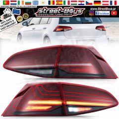ΠΙΣΩ ΦΑΝΑΡΙΑ LED LASER TYPE VW GOLF MK7 MK7.5 (2013-2020) | Street Boys - Car Tuning Shop |