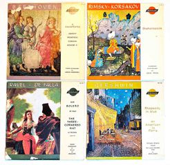 Δισκοι ΣΕΤ 33 στροφων του 1962 (Beethoven, Ravel, Korsakov, Gershwin)