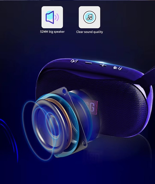 Ασύρματο ηχείο Bluetooth - TG173 - 887066 - Grey