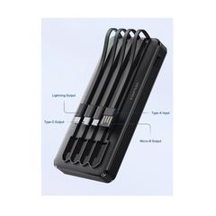 Powerbank - P133K - 10.000mah - 4in1 - AWEI - 048958 - Black