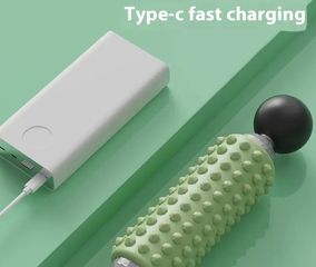 Επαναφορτιζόμενο Massage Roller - USB - 813607 - Green-thumb-2