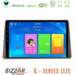 Bizzar C Series Lite 4Core Android14 2+32GBRenault Arkana 2019-> Navigation Multimedia Tablet 10"