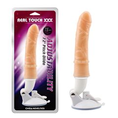 Chisa Real Touch XXX Pitch Dildo Δονητής Flesh 18.29cm