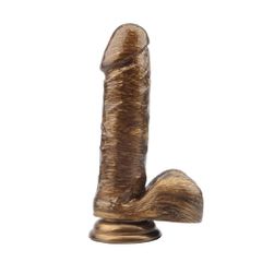 Dildo Realistic Testicle Member Suction Cup 19 Cm-thumb-1