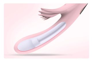 Kinksters Lilo Δονητής Rabbit 23cm Ροζ-thumb-2