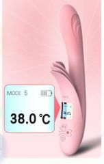 Kinksters Lilo Δονητής Rabbit 23cm Ροζ-thumb-8