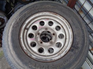 KIA SPORTAGE ΖΑΝΤΕΣ ΣΙΔΕΡΕΝΙΕΣ , 15X 5,5J / ET35 / 5X114,3    / 215/75/17 / 1995-2004 / ΡΩΤΗΣΤΕ ΤΙΜΗ!! /...