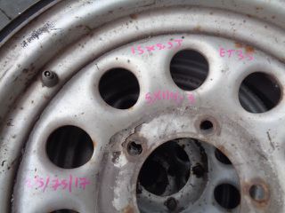 KIA SPORTAGE ΖΑΝΤΕΣ ΣΙΔΕΡΕΝΙΕΣ , 15X 5,5J / ET35 / 5X114,3    / 215/75/17 / 1995-2004 / ΡΩΤΗΣΤΕ ΤΙΜΗ!! /...-thumb-1